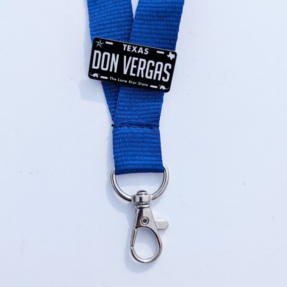 Don Vergas Car Plate Pin For Caps Clothing Enamel Badge Pin Vergas Mexican - Picture 3 of 5